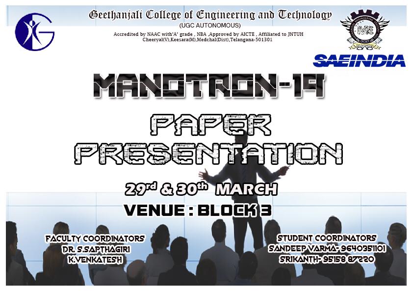 Paper Presentation